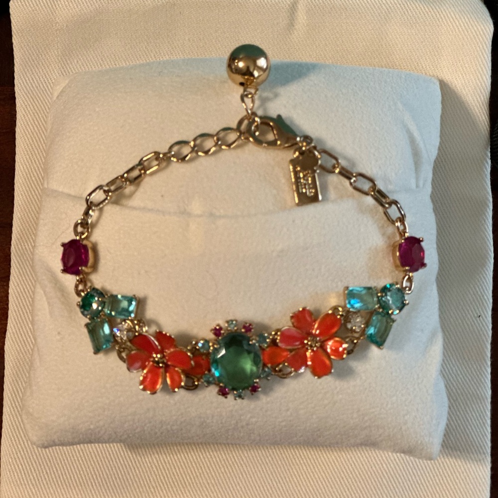 EUC Kate Spade Floral Bracelet